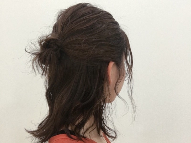 超簡単 自分でできる ミディアムヘア のヘアアレンジ11選 Anna