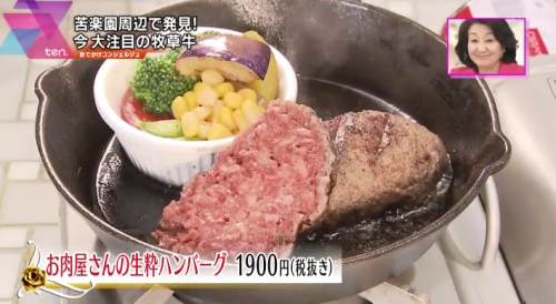 『お肉屋さんの生粋ハンバーグ』（GOOD GOOD MEAT）