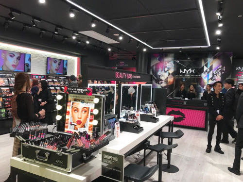 ルクア大阪に『NYX Professional Makeup』旗艦店がオープン