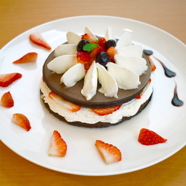 大阪 Cafeblow で幻のいちご まりひめ を使用したパンケーキが期間限定で登場 Anna アンナ