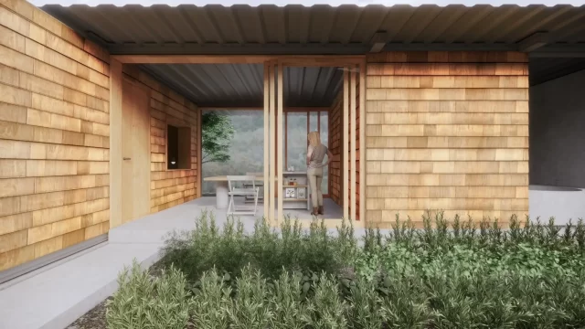 レセプション棟のイメージ