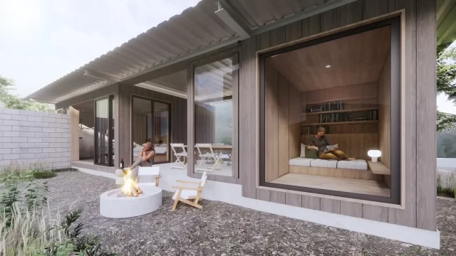 レセプション棟のイメージ