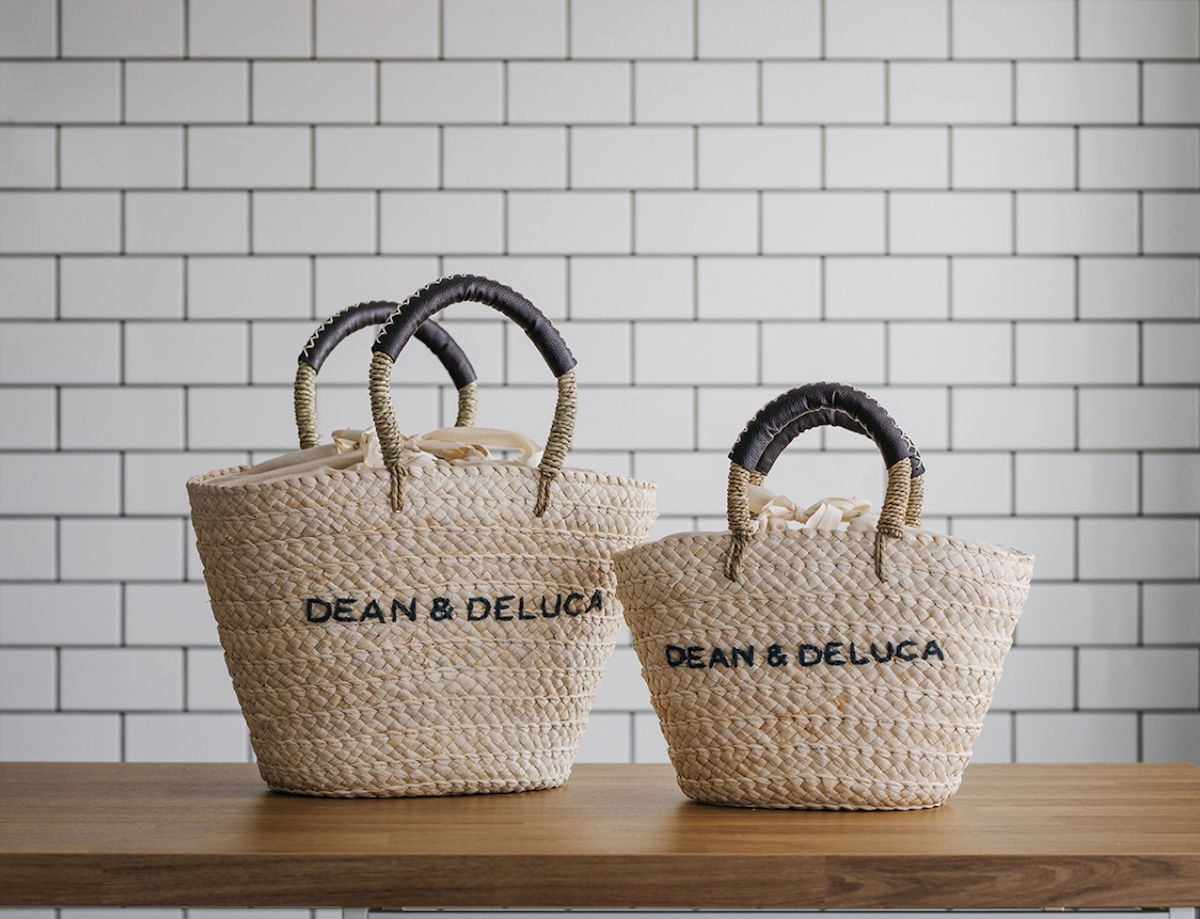 DEAN＆DELUCA ディーン＆デルーカカゴバック小 新品-