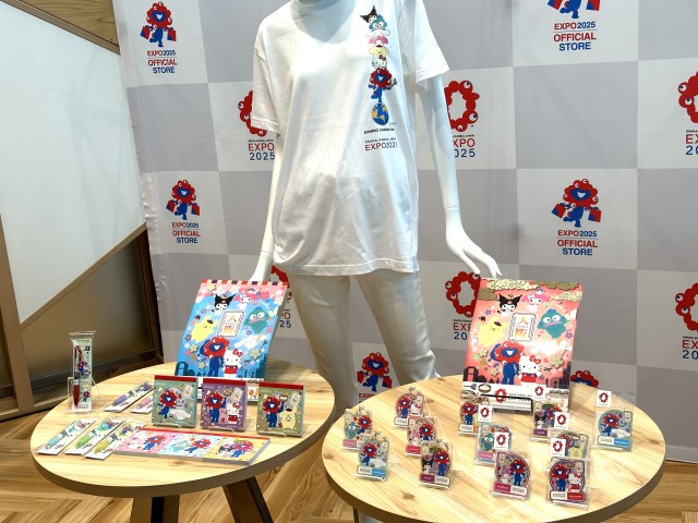 ミャクミャク&サンリオキャラクターズが登場【大丸梅田店】