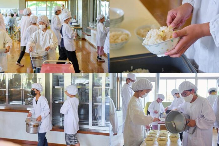 京丹波　和知小学校　給食