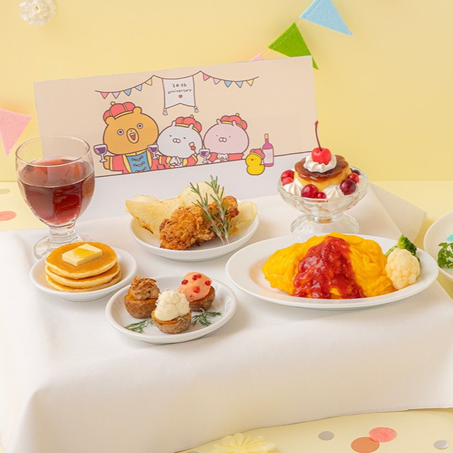 うさまる」10周年記念！ 大阪・梅田でスペシャルなメニューが