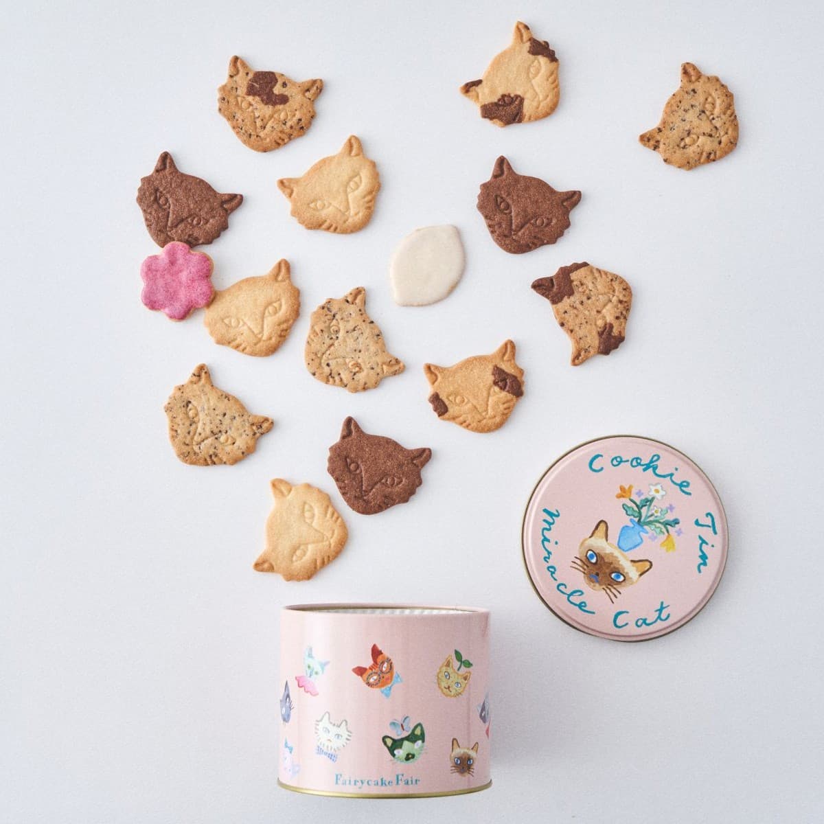 ボールアンドチェーン フェアリーケーキフェア ミラクルキャット クッキー缶セット ボールアンドチェーン フェアリーケーキフェア ミラクルキャット
