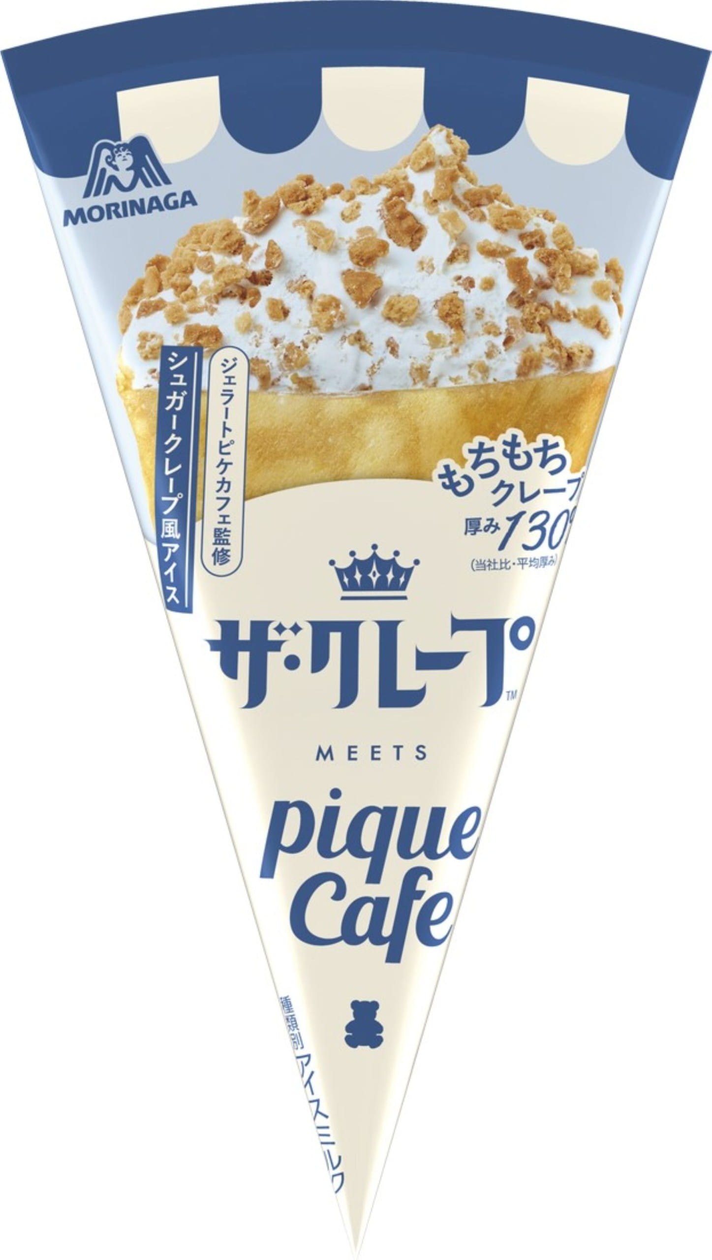 ジェラート ピケ カフェ」の人気クレープがアイスに!? セブンイレブン
