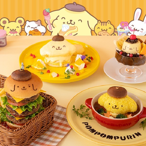 梅田】ポムポムプリンのテーマカフェが期間限定オープン
