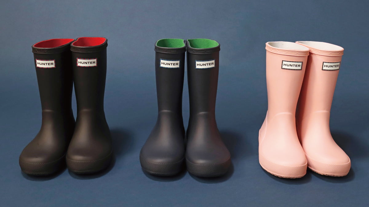 親子でおそろいコーデも♡ 雨の日が待ち遠しくなる、HUNTER × familiar