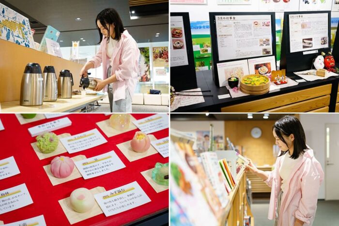 京の食文化ミュージアム あじわい館見学の様子