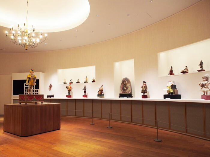 永守コレクションギャラリーの館内