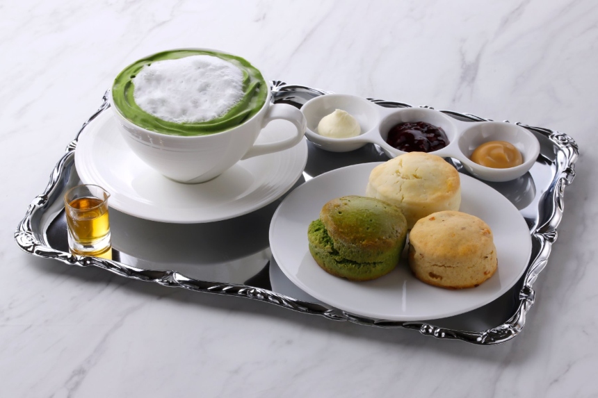 京都】紅茶専門店の抹茶が主役の「クリームティー」セット