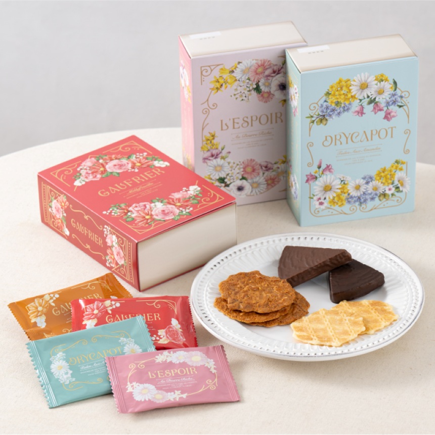 MONET、TRAVERS LES ROSES、海外版超希少レゾネ、新品額付 誕生50周年】「レスポワール」が美しい新パッケージで登場！